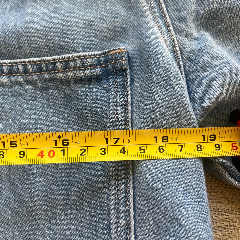 Seed Heritage Denim Button Through Mini Dress (AUS 10/US 6) - Picture 10 of 12